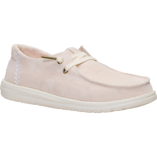 Women's Wendy Craft Suede Shoes in Whisper Pink