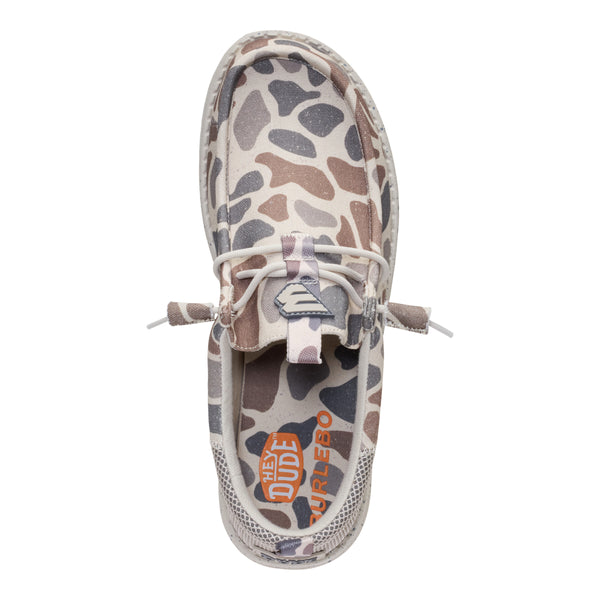 HEYDUDE x Burlebo Wally Funk in Deer Camo