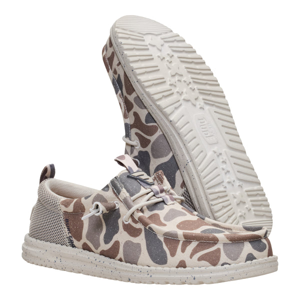 HEYDUDE x Burlebo Wally Funk in Deer Camo