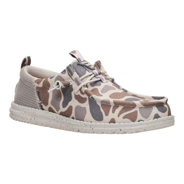 HEYDUDE x Burlebo Wally Funk in Deer Camo