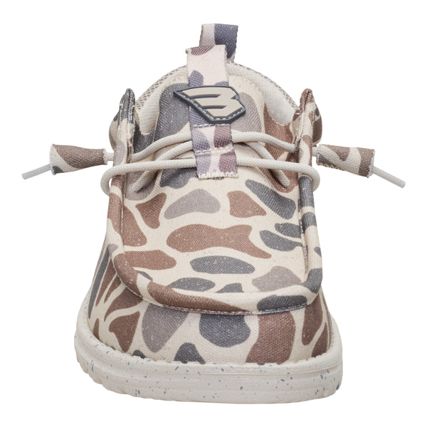 HEYDUDE x Burlebo Wally Funk in Deer Camo