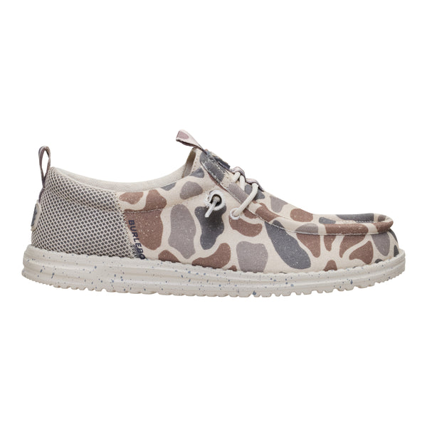 HEYDUDE x Burlebo Wally Funk in Deer Camo