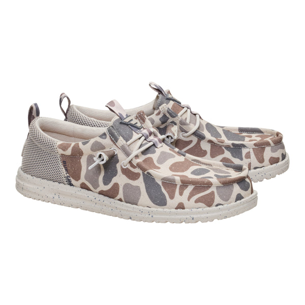HEYDUDE x Burlebo Wally Funk in Deer Camo