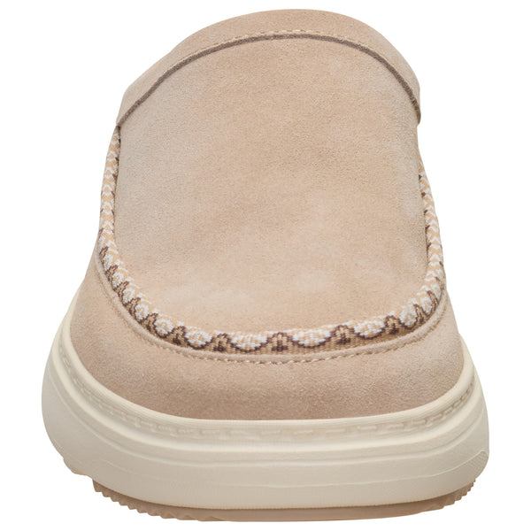 Remi Toastee Clog Suede Shoes in Sesame