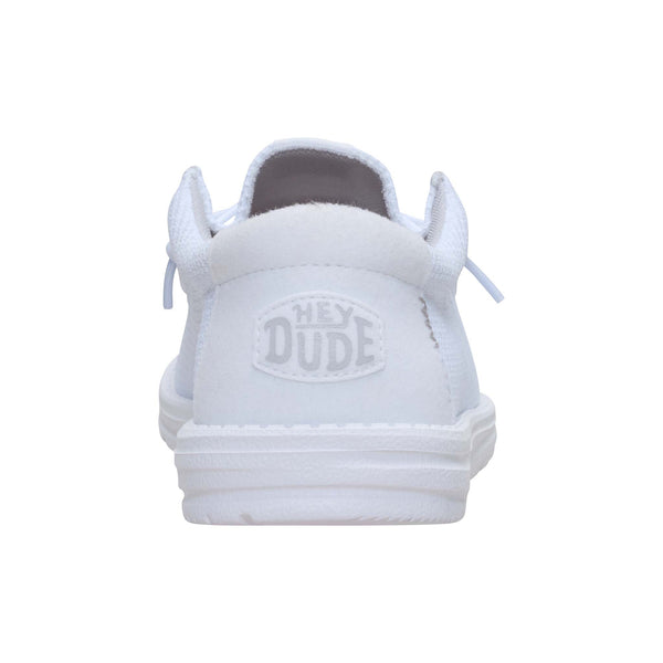 Men's Wally Stretch Jersey Shoes in White