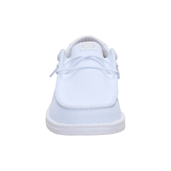 Men's Wally Stretch Jersey Shoes in White