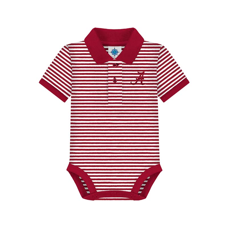 Infant Alabama Infant Striped Bodysuit
