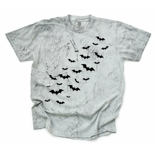 Scattered Bats Mineral Washed Short Sleeve T-Shirt