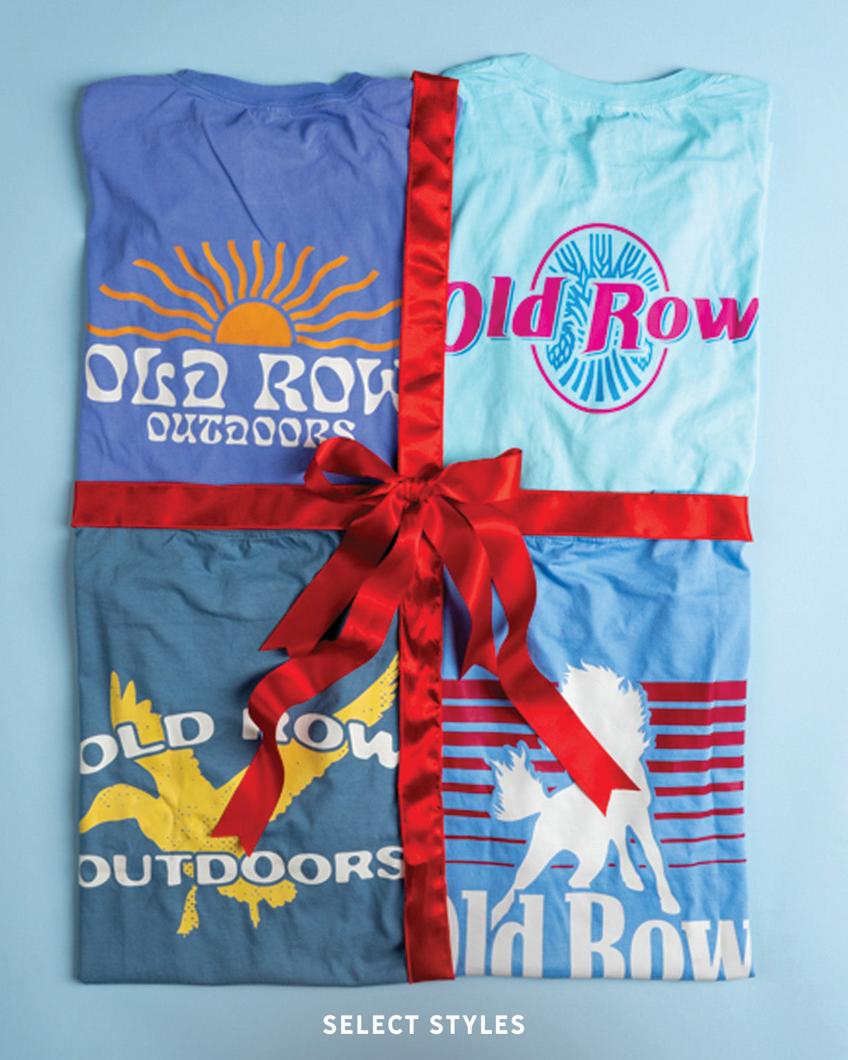 Shop select Old Row t-shirts at $24.99.