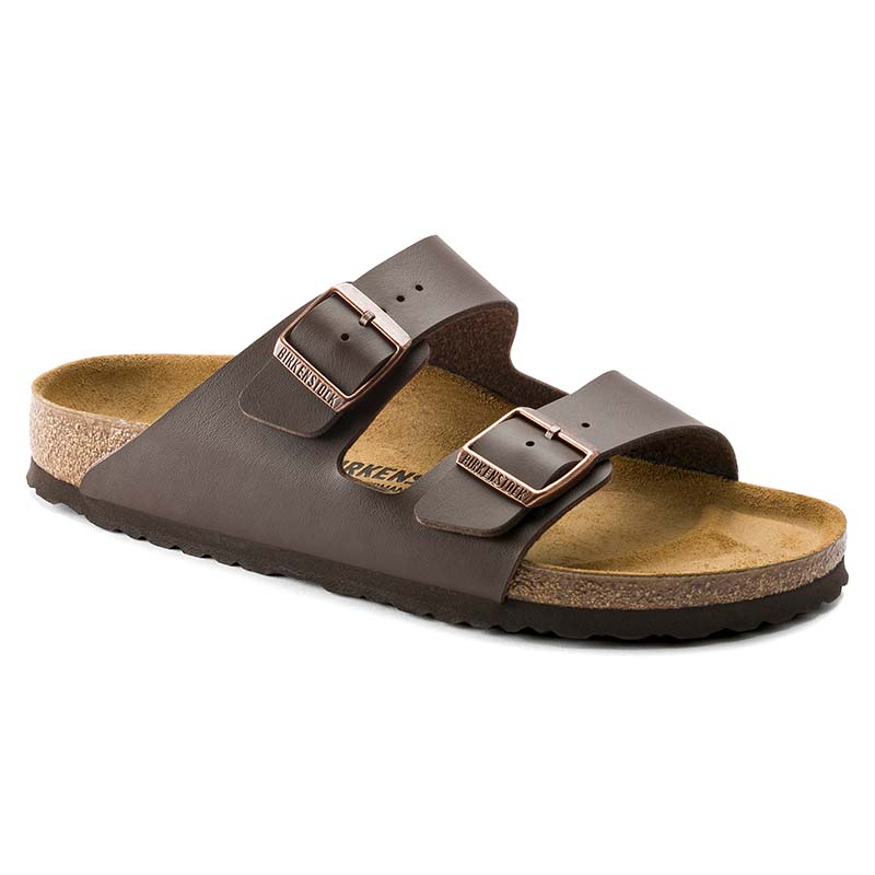 Men's Arizona Birko-Flor® Sandals in Dark Brown