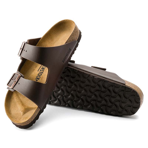 Men's Arizona Birko-Flor® Sandals in Dark Brown