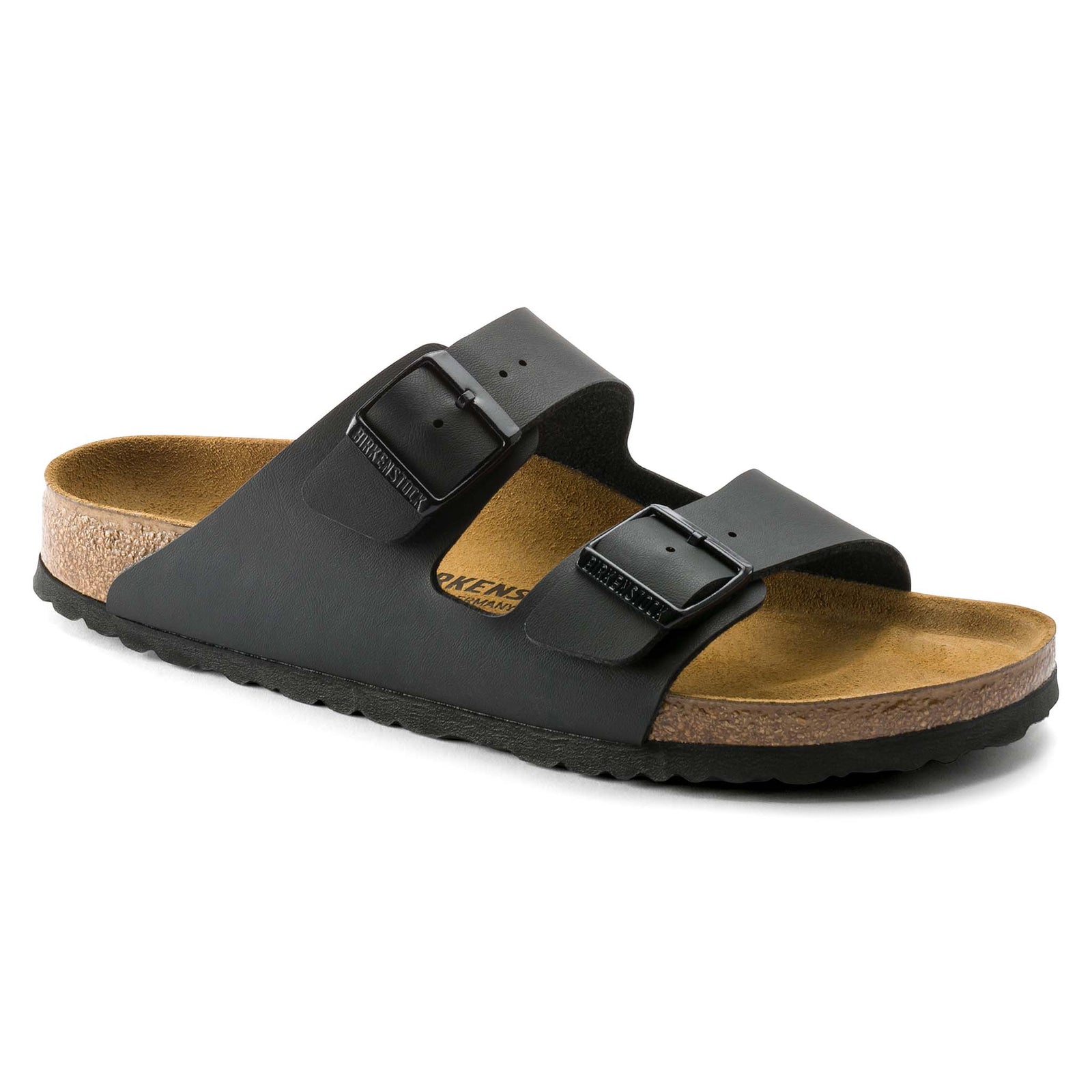 Women's Arizona Birko-Flor Sandals in Black