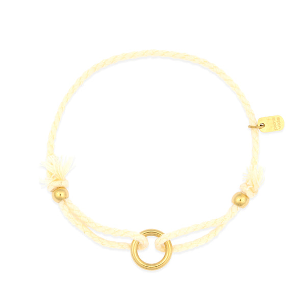 Friendship Ring Bracelet in Natural