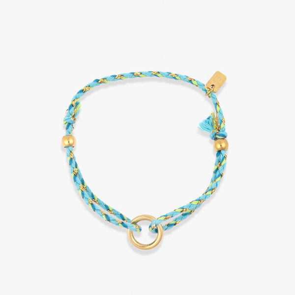 Friendship Ring Bracelet in Turquoise