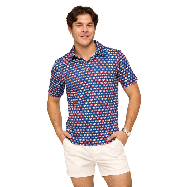 The Sunshine State Florida Flag Performance Polo