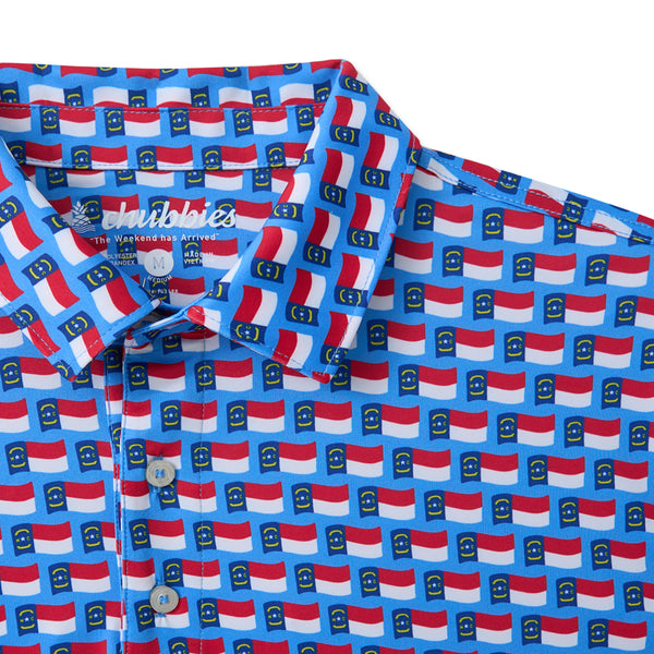 The Blue Ridge Bliss NC State Flag Performance Polo