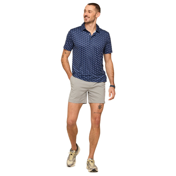 The Goodnight Palmetto Moon Performance Polo