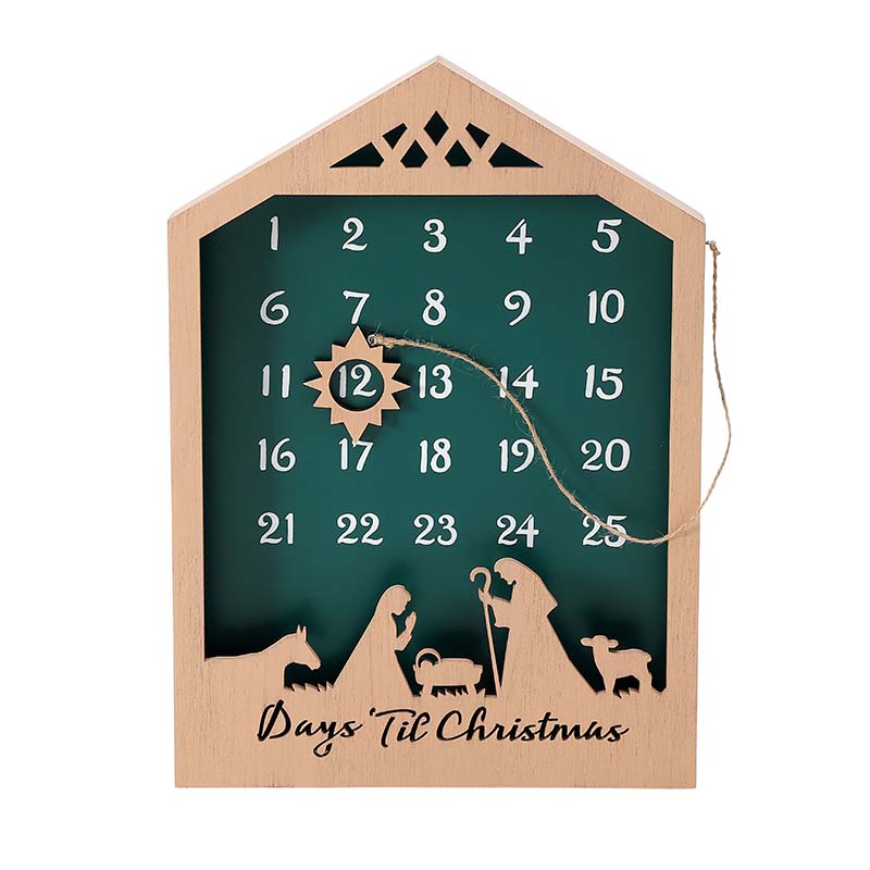 Holy Family Mantle Countdown Calendar