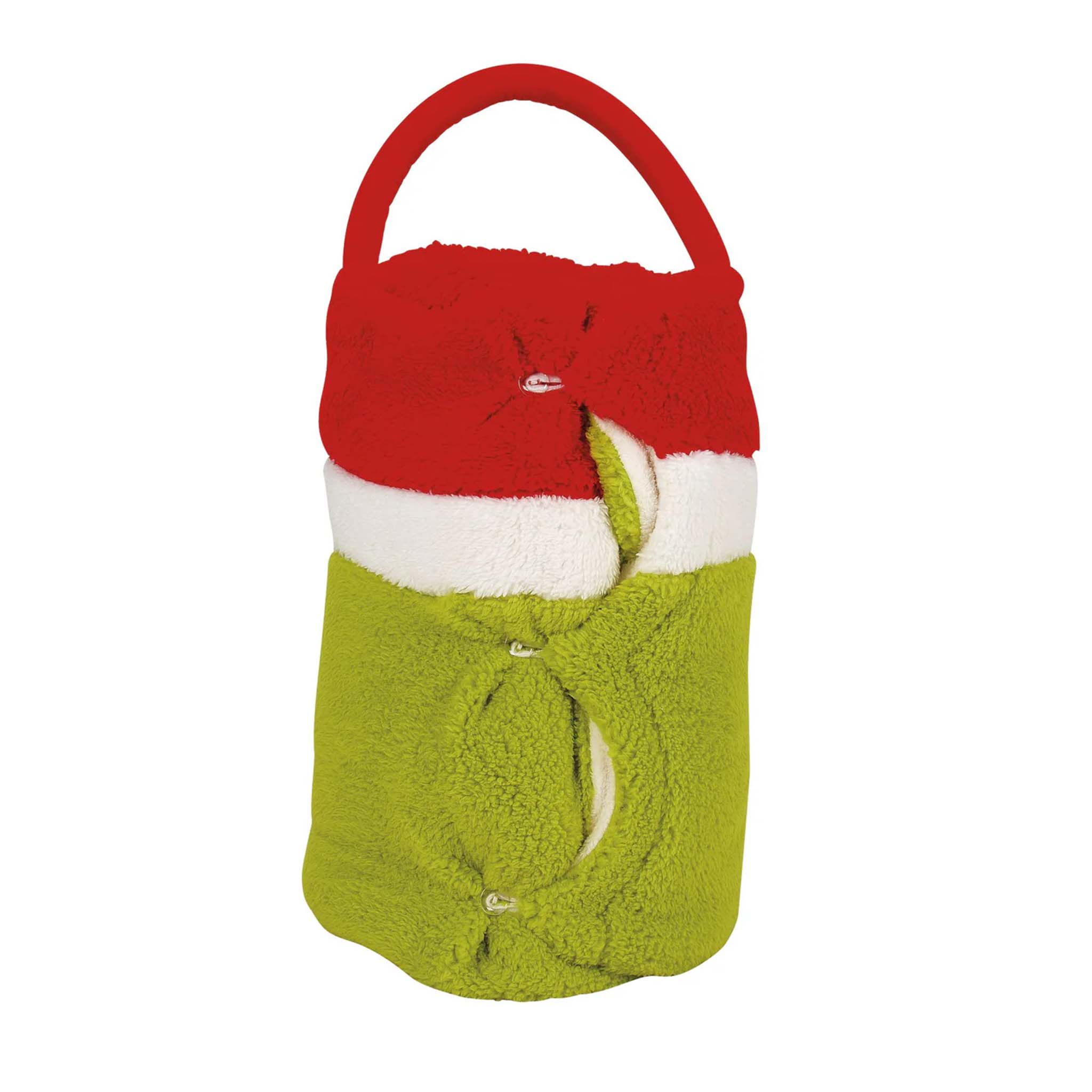 Santa Grinch Snow Throw Blanket