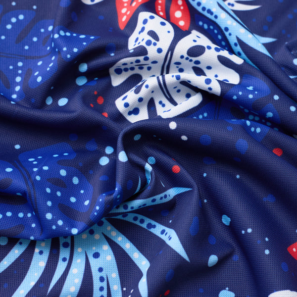 The Backyard Bouquet Ultra Fine Knit Range Polo