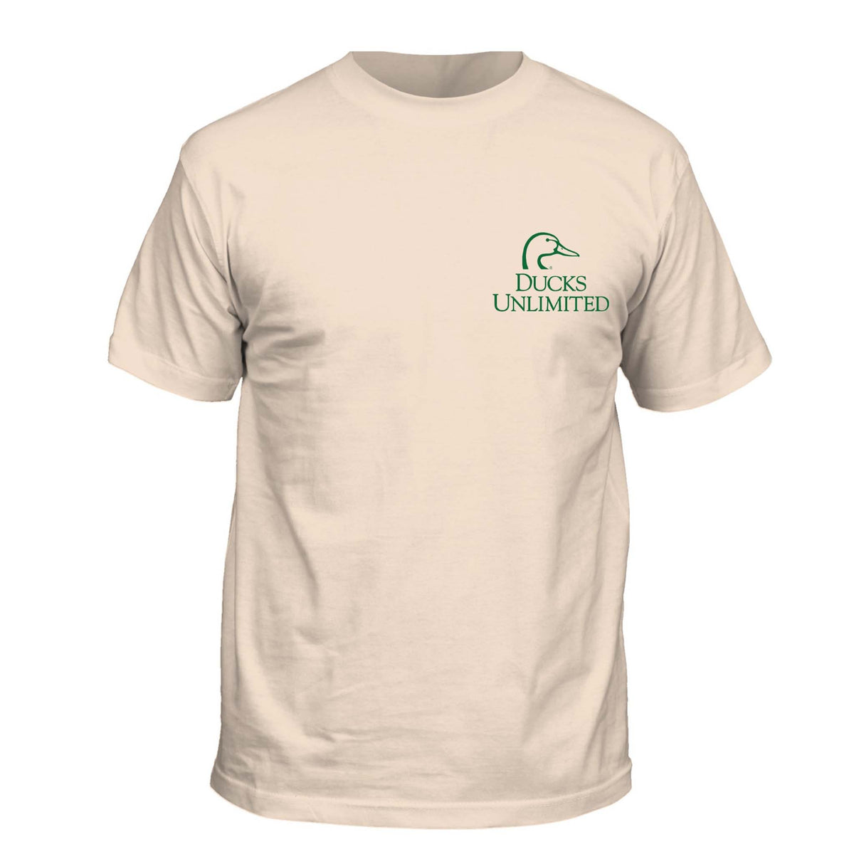 Ducks unlimited Mission Statement Short Sleeve T-Shirt in Ivory