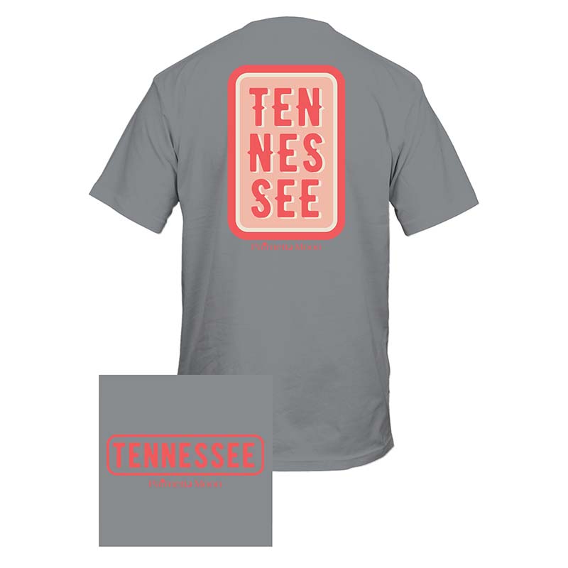 Tennessee Split State Short Sleeve T-Shirt