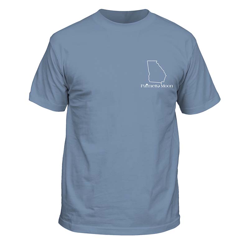 Georgia State Floral Short Sleeve T-Shirt