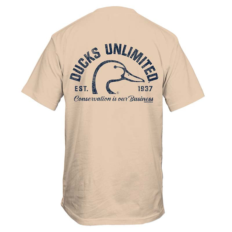 Ducks Unlimited Arched Logo Short Sleeve T-Shirt