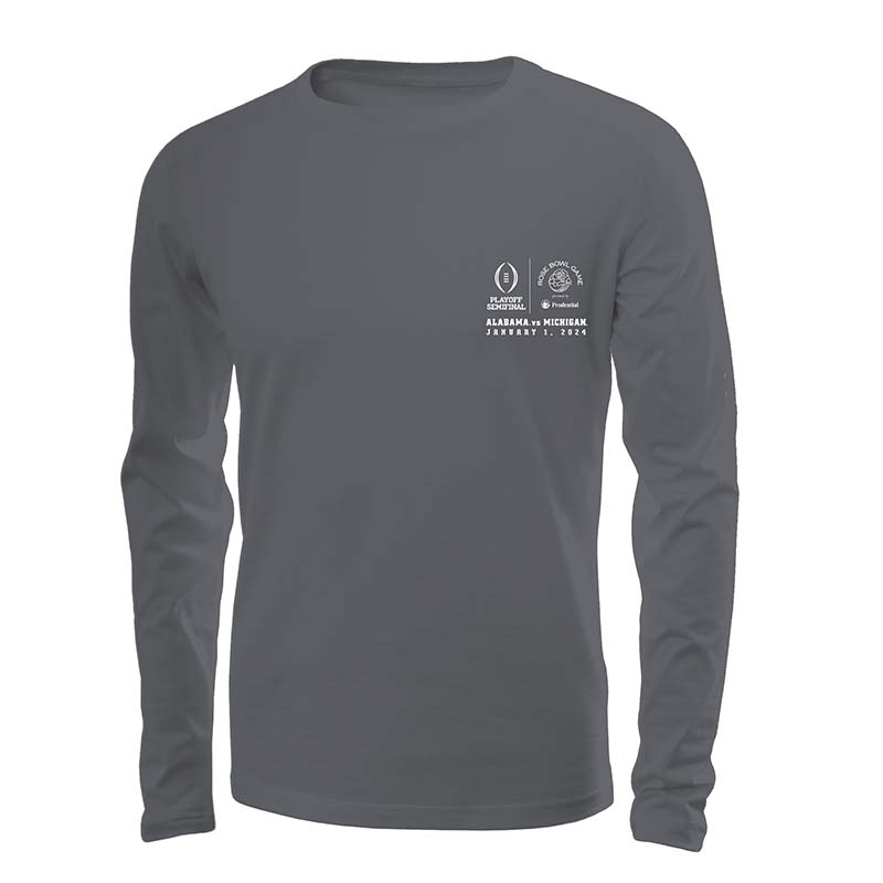 Alabama 2023 Rose Bowl Panoramic Long Sleeve T-Shirt