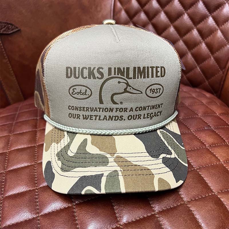 ducks unlimited duck rope hat