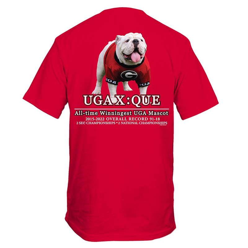 UGA Que X Memorial Short Sleeve T-Shirt