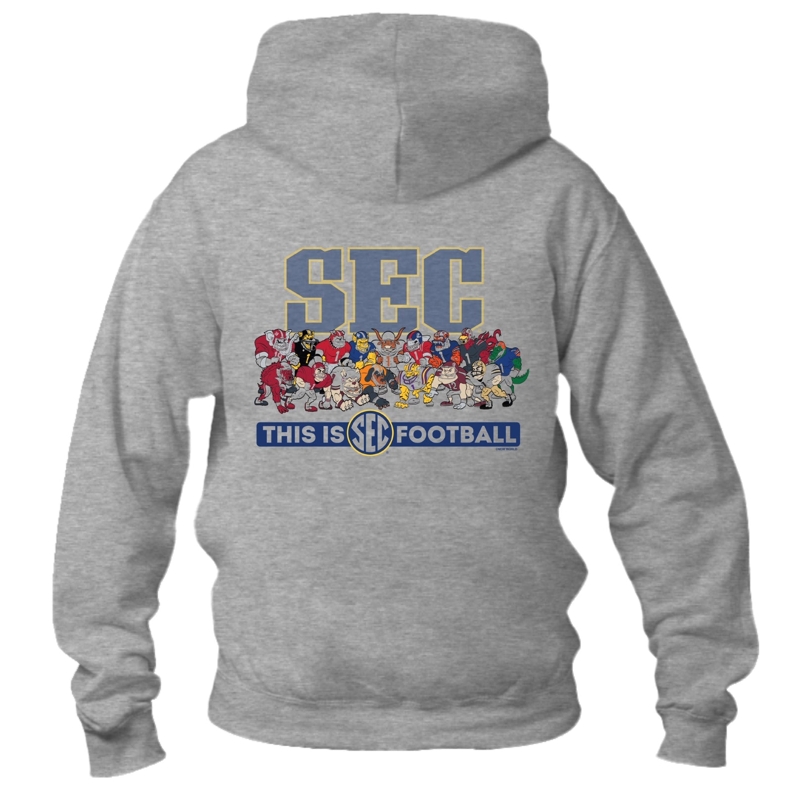 SEC Mascot Illustrations Hoodie