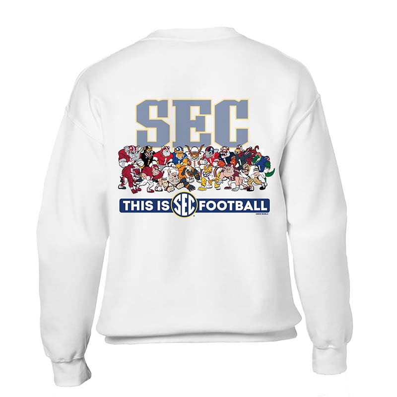 Mascot Sweatshirt Sec Family Retro Sweatshirt Retro Sweatshirt Sec