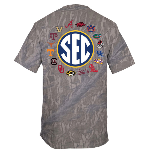 SEC Circle Logos Short Sleeve T-Shirt in Treestand