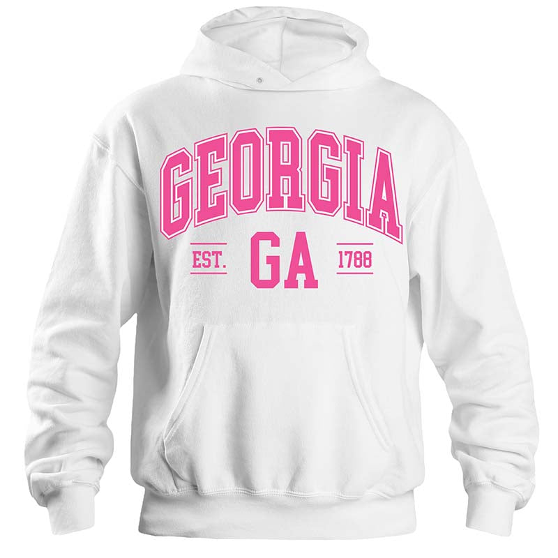 State Of Georgia Sweatshirt Georgia State University Quarter Zip