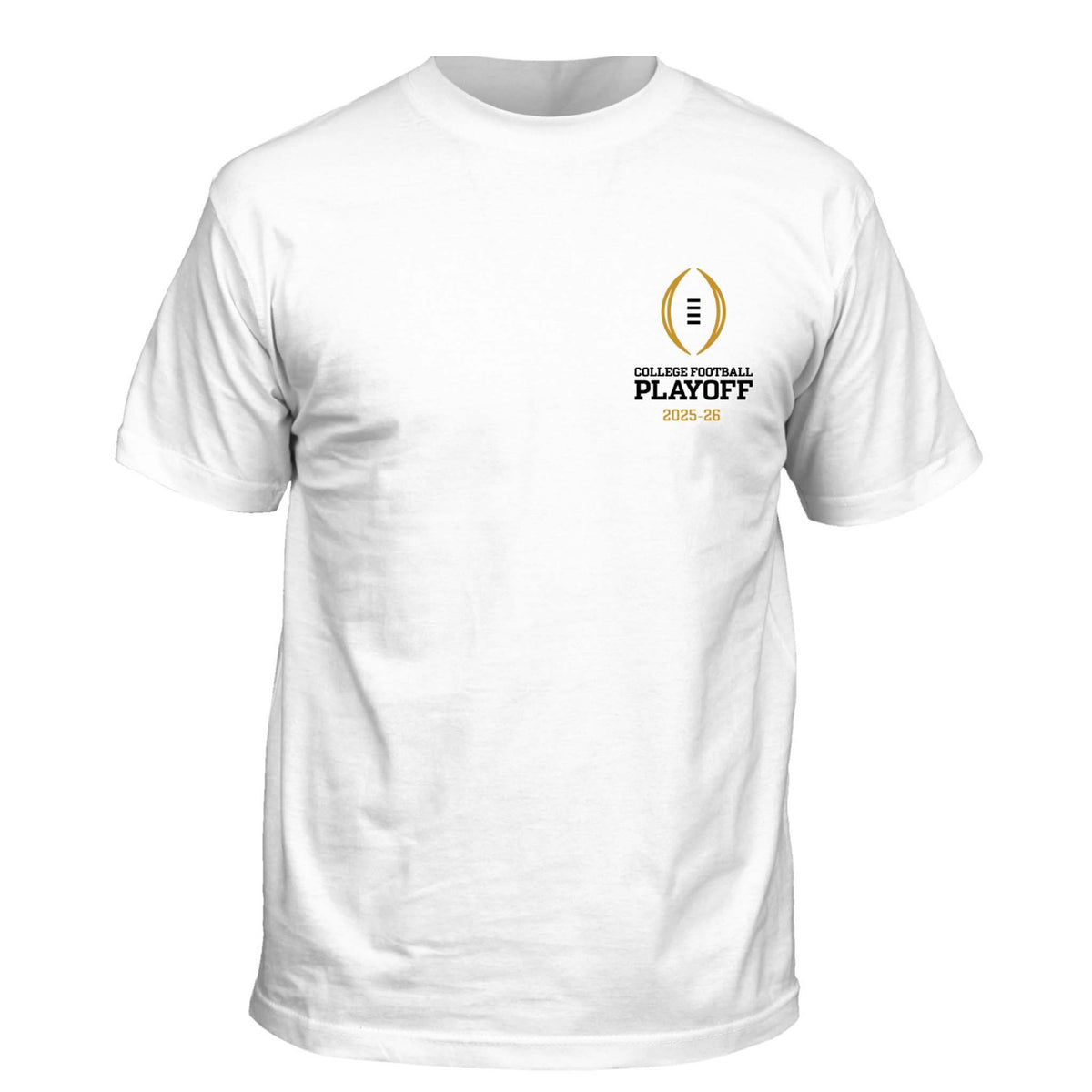 25-26 College Football Playoff Mascot Boxes Short Sleeve T-Shirt in white