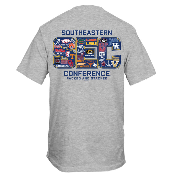 SEC Packed and Stacked Short Sleeve T-Shirt