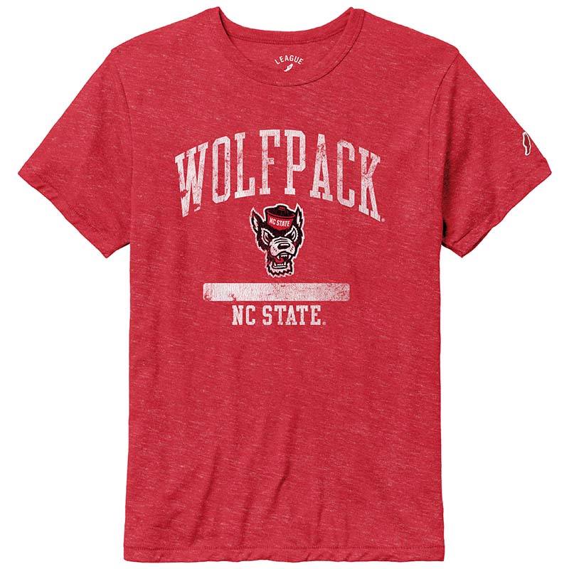 NC State Victory Falls Arch Wolf State Short Sleeve T-Shirt