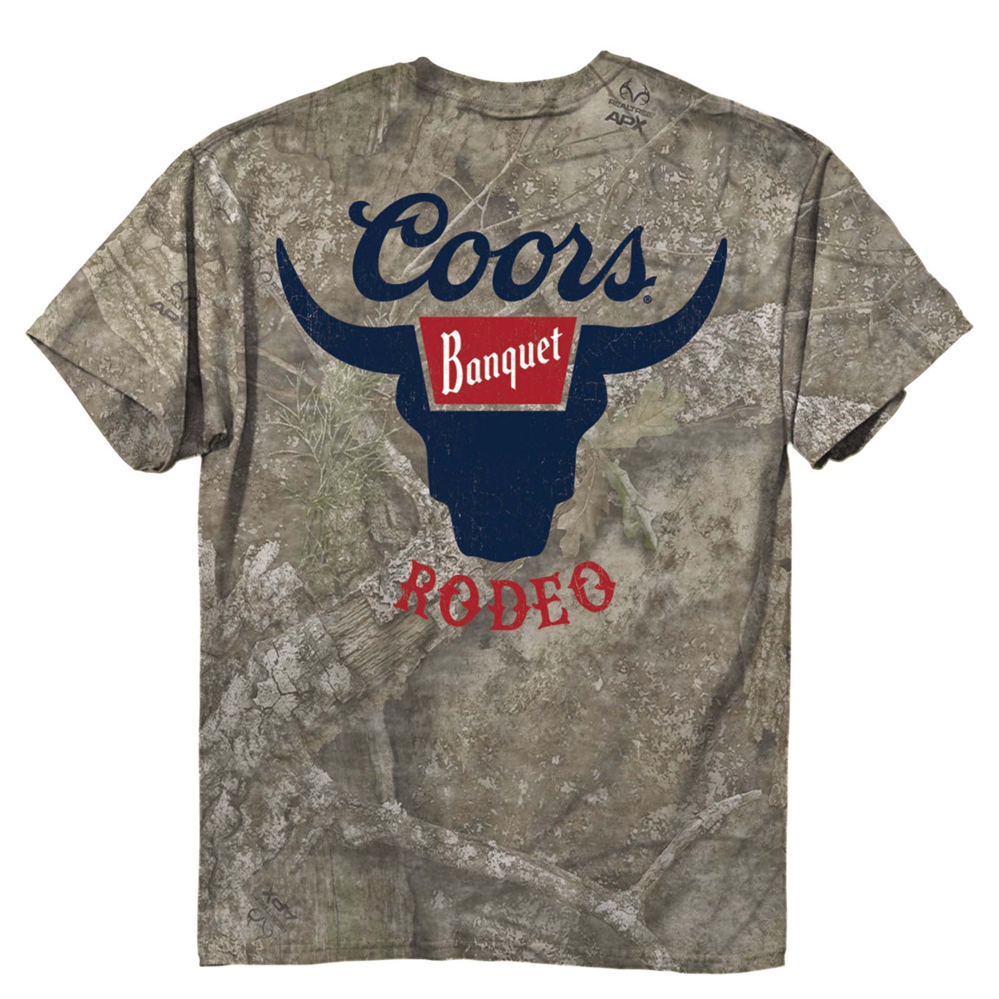 Coors Rodeo Short Sleeve T-Shirt in Washed Camo by Jeep