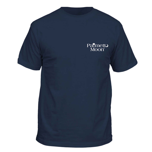 Sunset Sky Short Sleeve T-Shirt in Navy