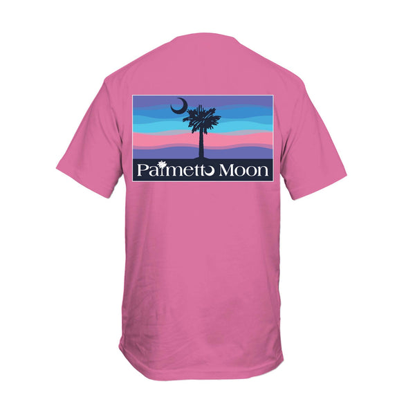 Youth Sunset Short Sleeve T-Shirt in Azalea