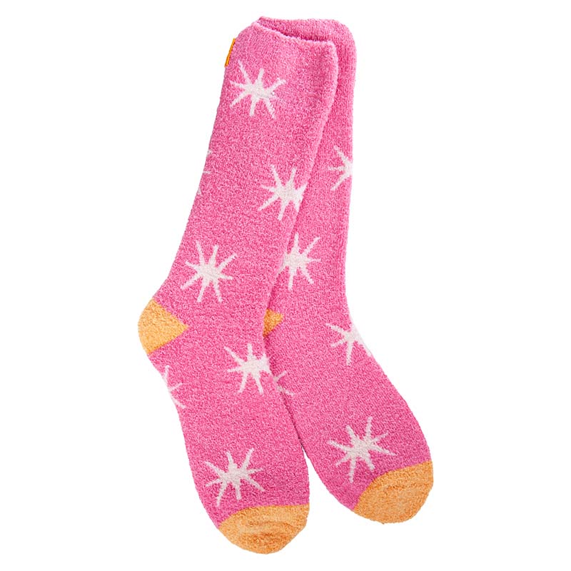 Soft & Cozy Starburst Azalea Socks