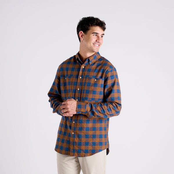 Base Camp Flannel in Ember