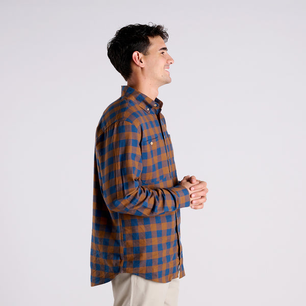 Base Camp Flannel in Ember