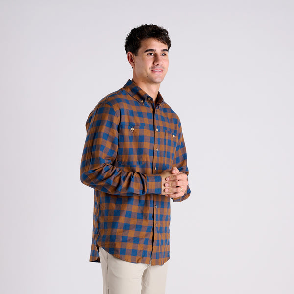 Base Camp Flannel in Ember