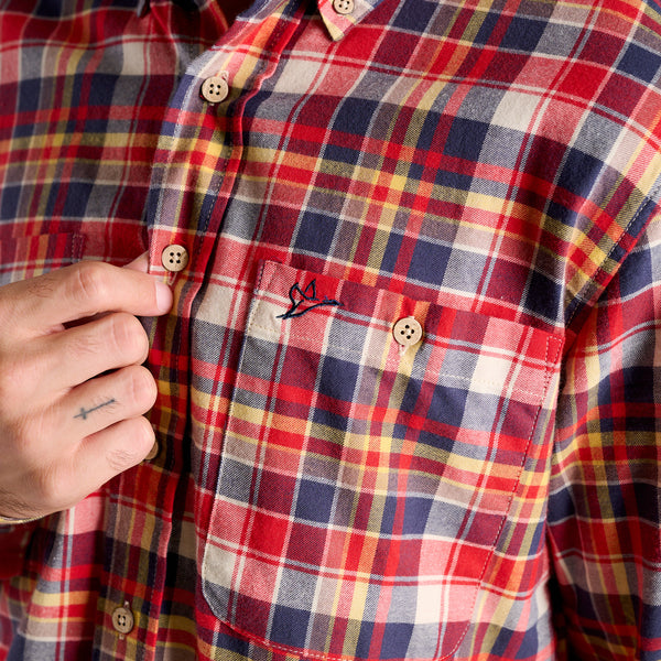 Base Camp Flannel in Ranger