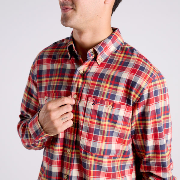 Base Camp Flannel in Ranger