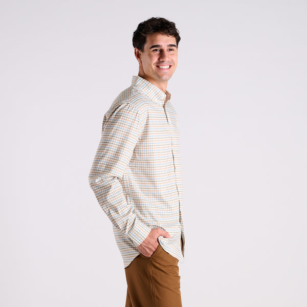 Hayfield Button Down Shirt in Hearth