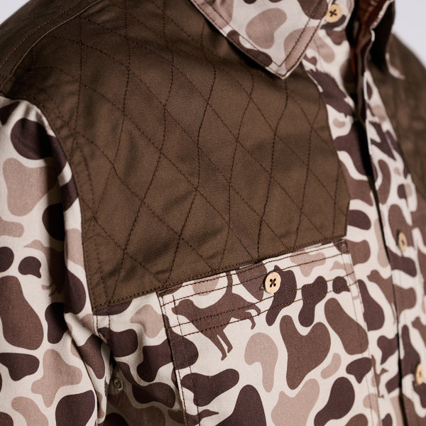 Prairie Button Down Shirt in Mosul Camo