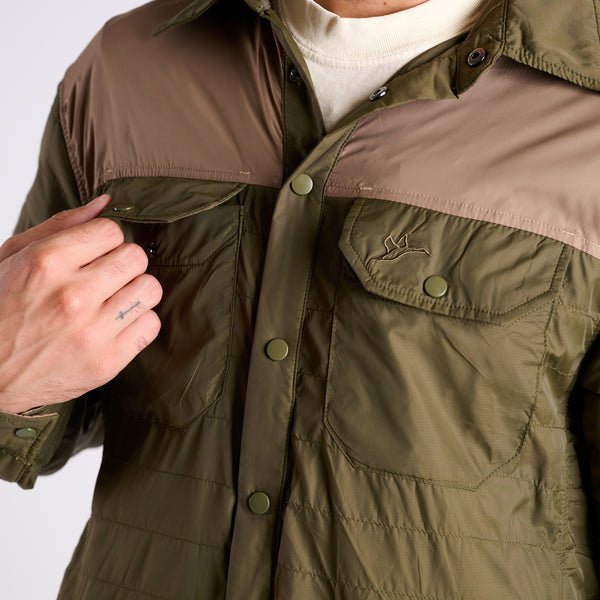 Lodge Jacket in Moss